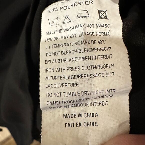 Meaeor button down sheer black blouse 2x  XXL - Picture 2 of 9